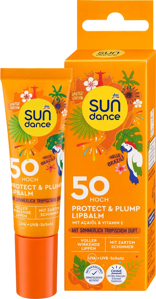 Sundance Hello Brazil! Protect & Plump Shimmer Lip Balm SPF 50