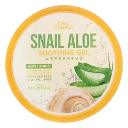 Ever Organics Snail Aloe Serum Soothing Gel