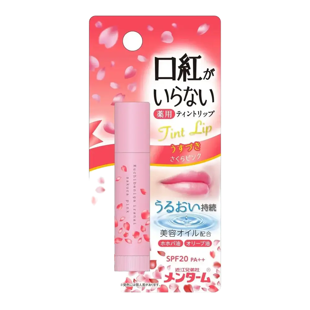 OMI Menturm Kuchibeniga Iranai Tint Lip SPF 20 PA++ Sakura Pink