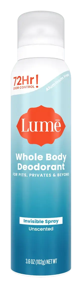 Lume Invisible Spray Deodorant Unscented