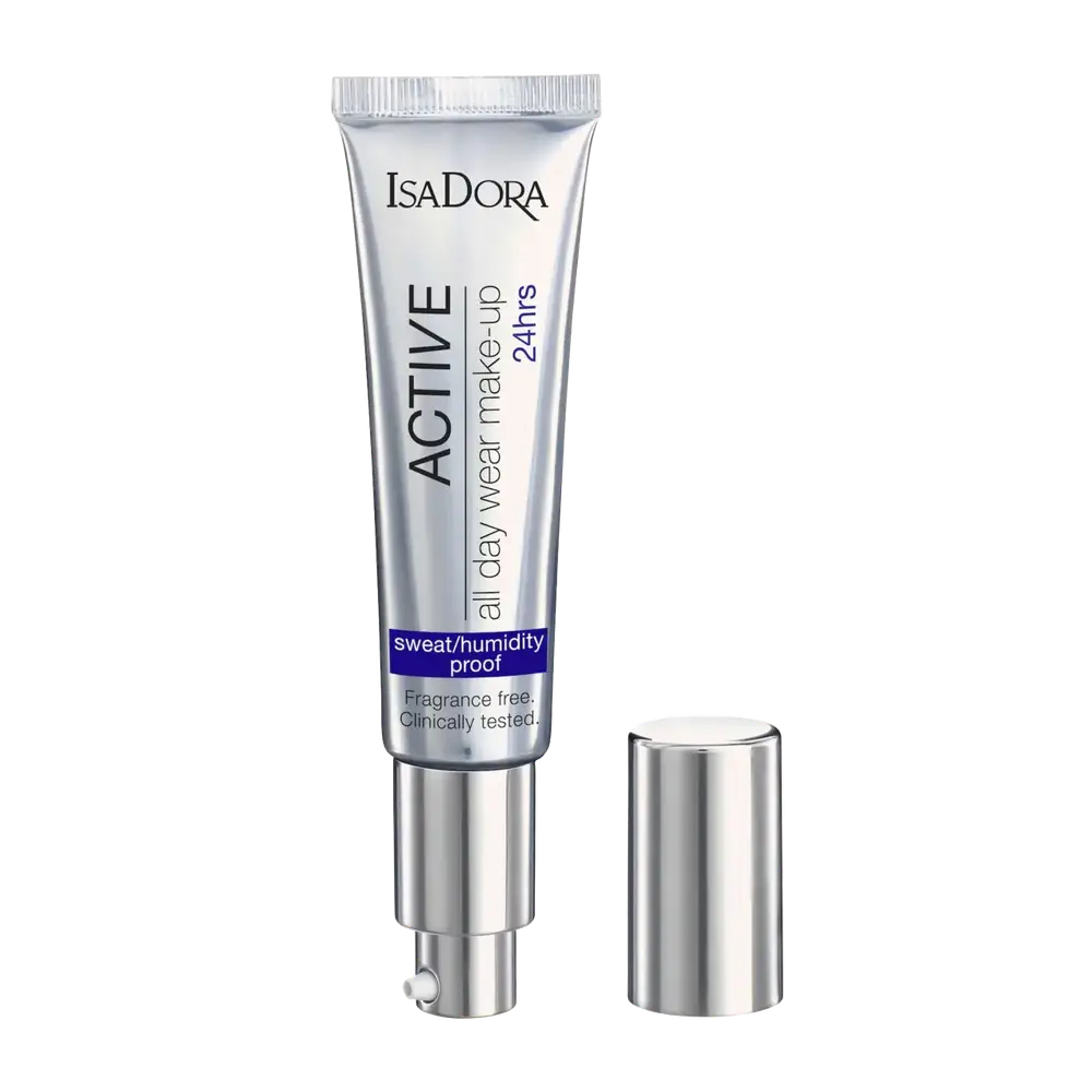 ISADORA Active All Day Wear Make-Up Foundation 09 Porcelain