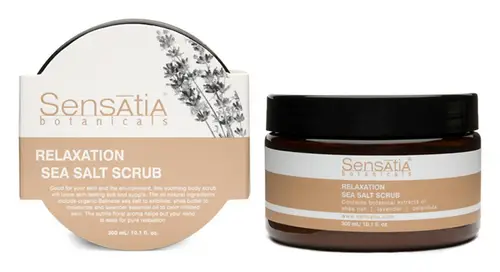Sensatia Botanicals Relaxation Sea Salt Scrub