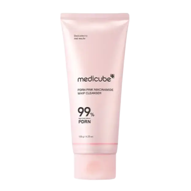 MediCube PDRN Pink Niacinamide Whip Cleanser