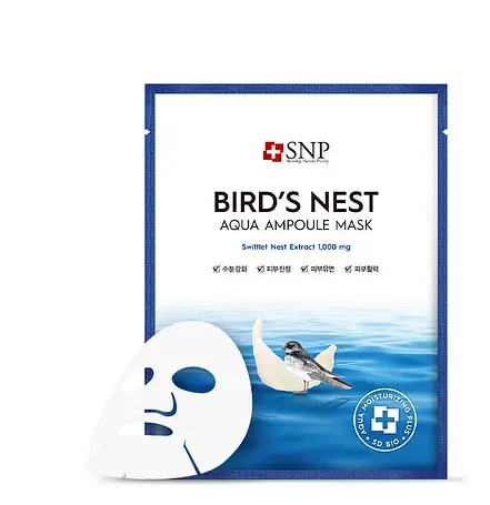 SNP Bird's Nest Aqua Ampoule Mask