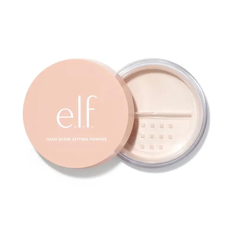e.l.f. cosmetics Halo Glow Loose Setting Powder Light Pink