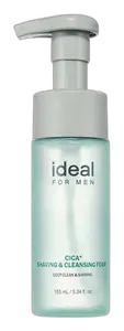 Ideal For Men Cica+ Shaving & Cleansing Foam