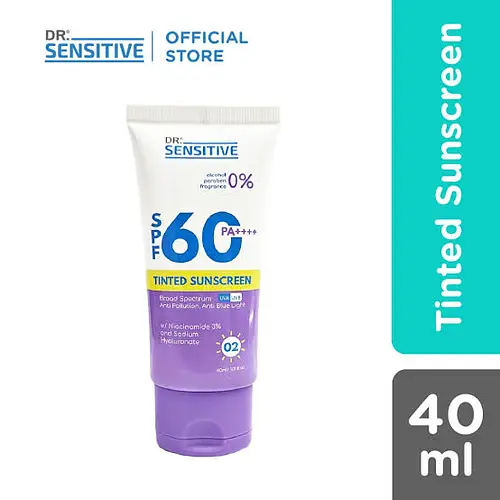 Dr. Sensitive tinted sunscreen
