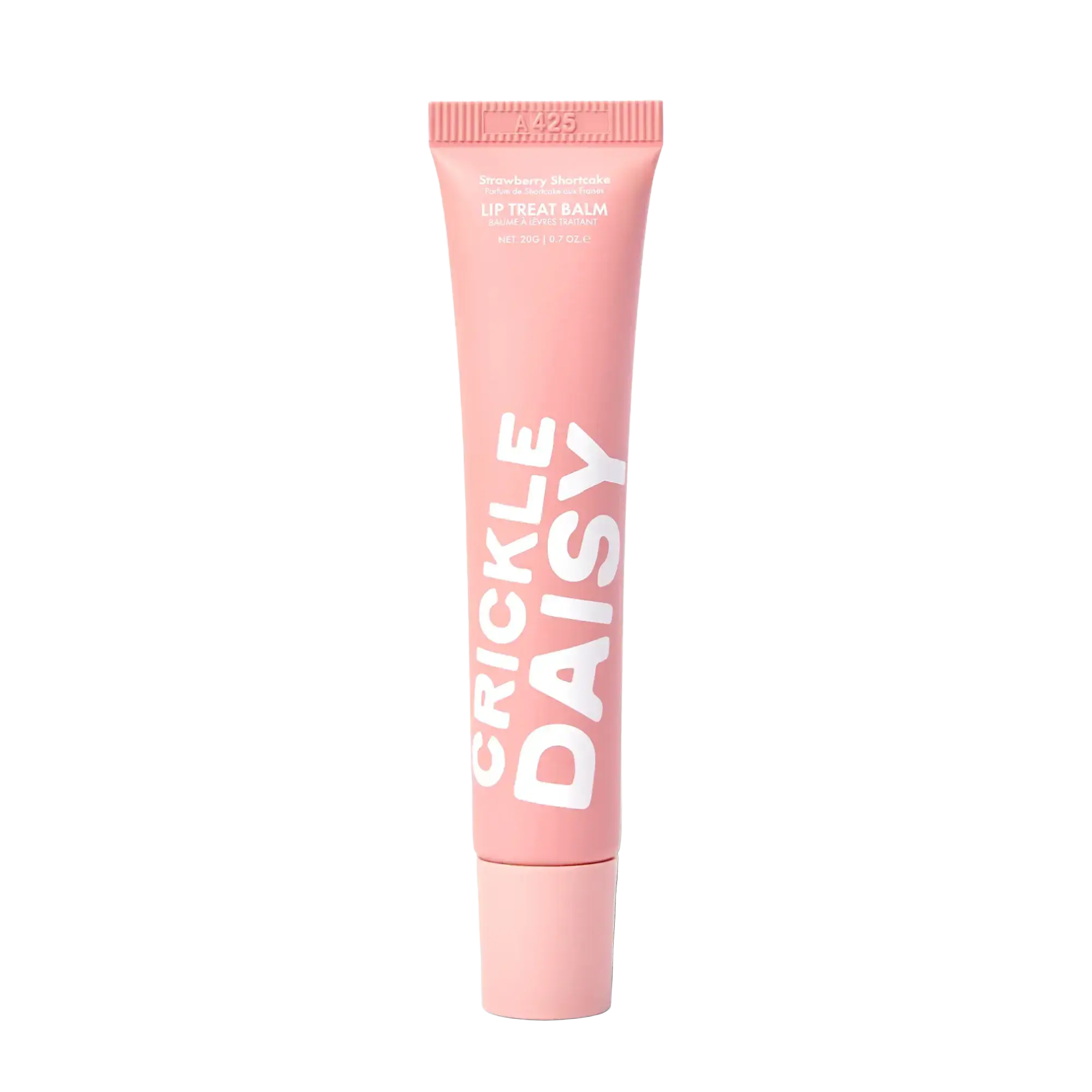 Crickle Daisy Lip Treat Balm Strawberry Shortcake