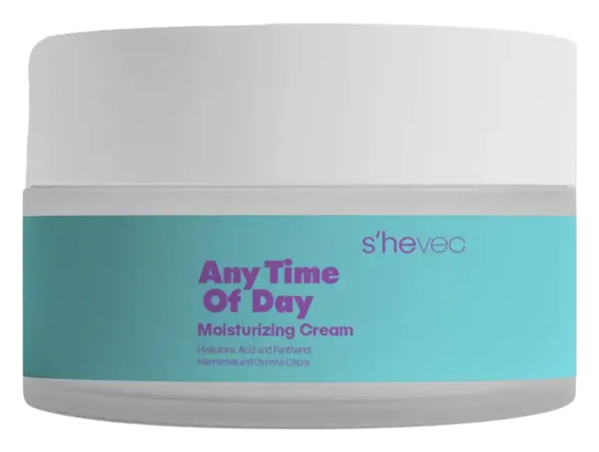 S'he vec Any Time Of Day Moisturizing Cream