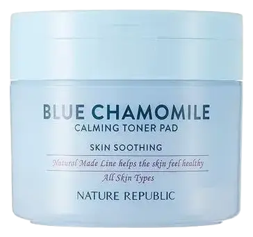 Nature Republic Blue Chamomile Calming Toner Pad