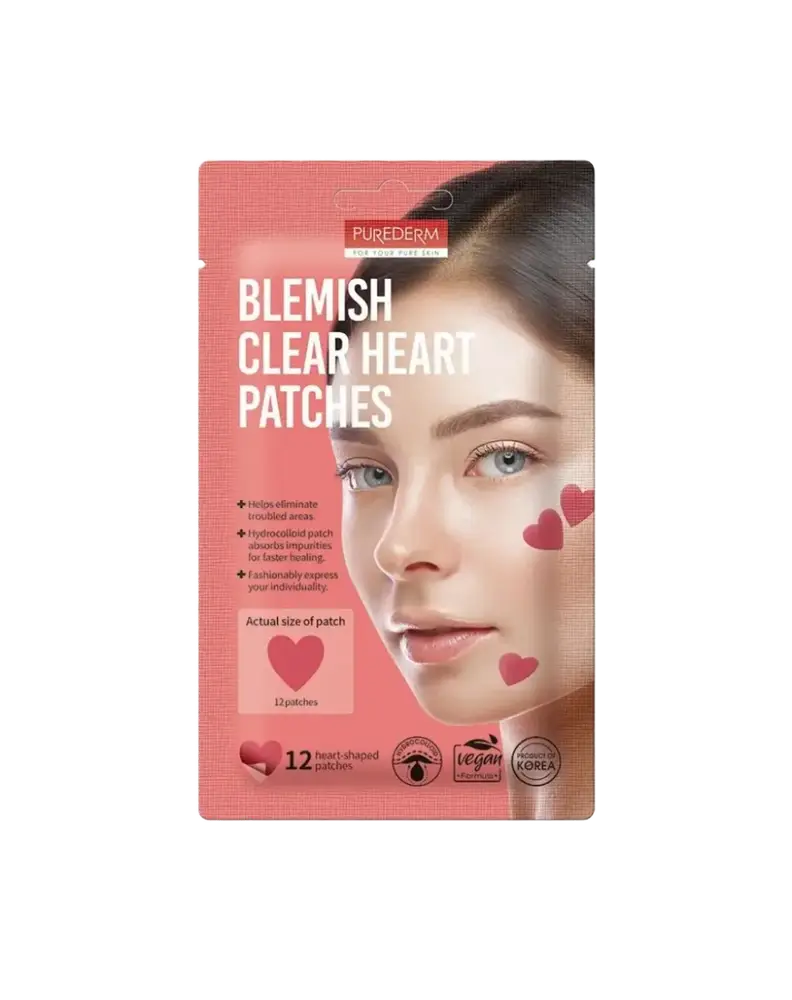 Purederm Blemish Clear Heart Patches