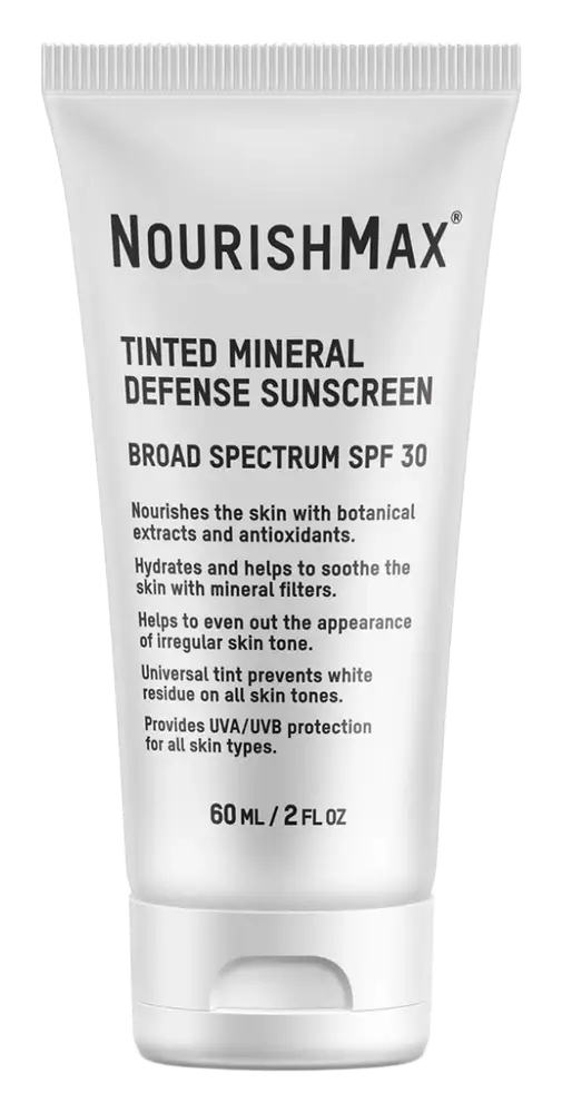 NourishMax Tinted Mineral Defense Sunscreen SPF 30