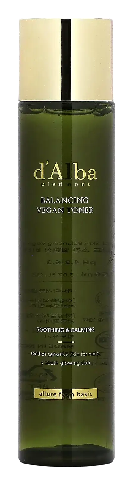 D'Alba Balancing Vegan Toner
