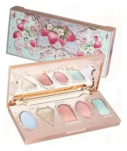 Flower Knows Strawberry Rococo 5 Color Eyeshadow Palette 05 Creamy Macarons