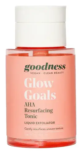 Goodness Glow Goals AHA Resurfacing Tonic