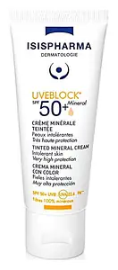 Isispharma Uveblock SPF 50+ Mineral Cream Tinted