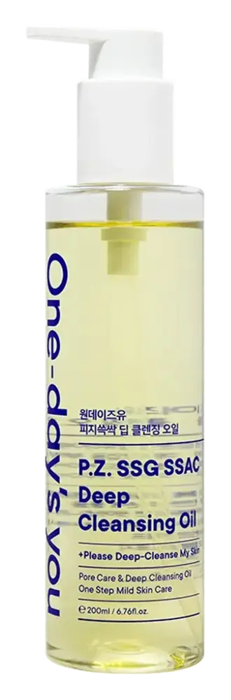 One-Day's You P.Z Ssg Ssag Deep Cleansing Oil
