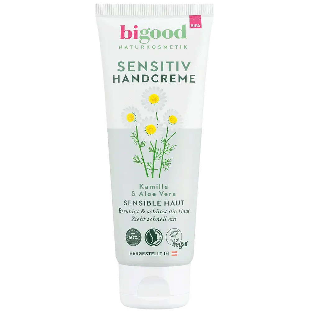 bigood Sensitiv Handcreme Kamille & Aloe Vera
