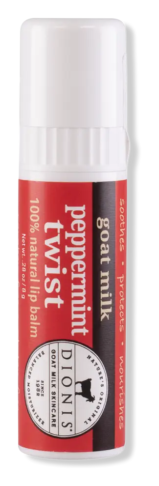 Dionis Goat Milk Lip Balm Peppermint Twist