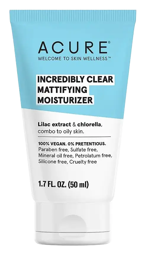 Acure Incredibly Clear Mattifying Moisturizer