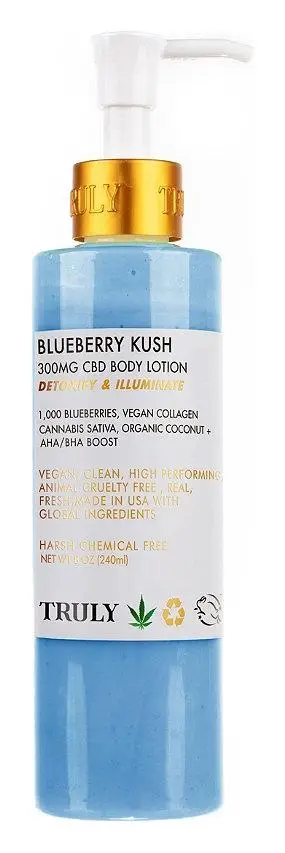 Truly Blueberry Hemp Body Lotion