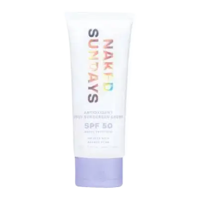 Naked Sundays Antioxidant Body Sunscreen Creme SPF 50