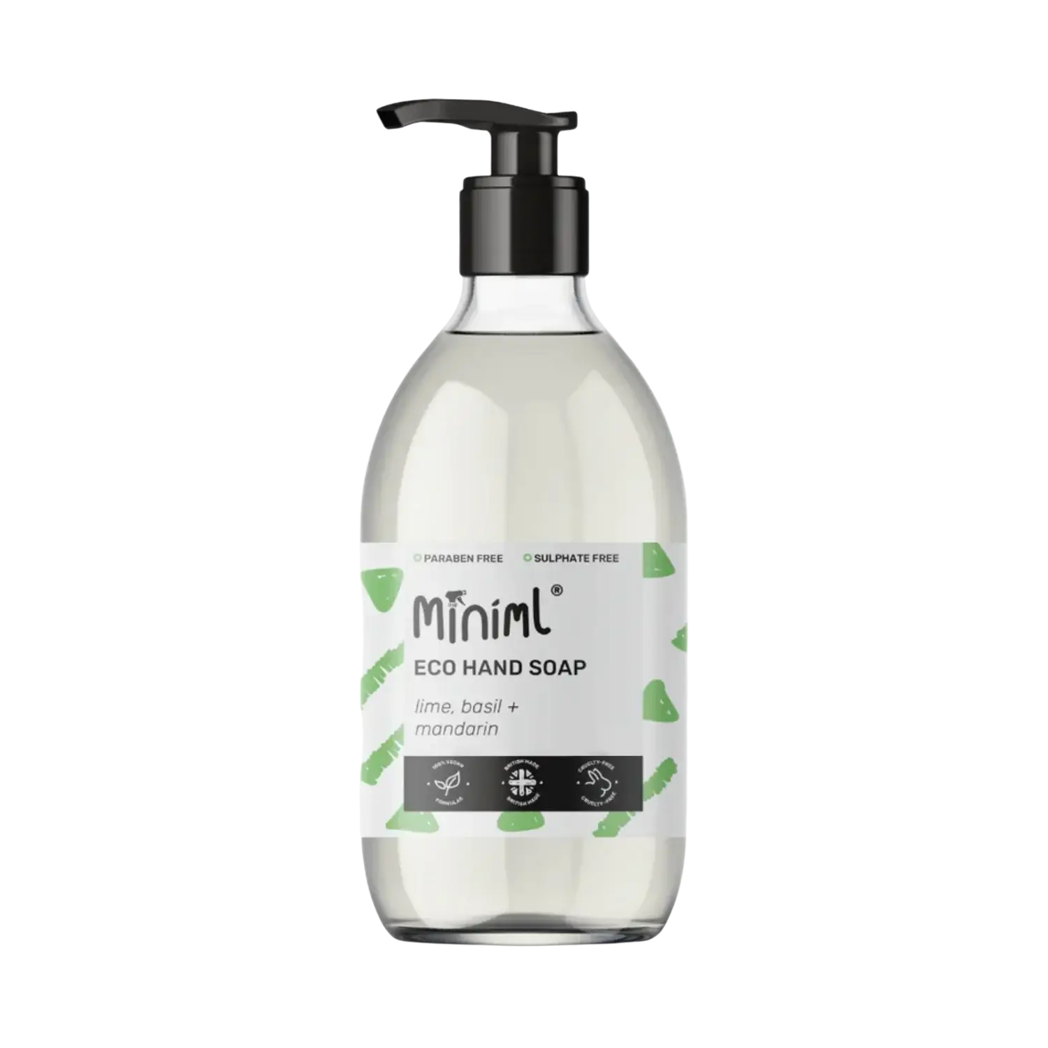 Miniml Anti-Bac Hand Soap Lime, Basil, and Mandarin