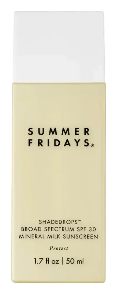 Summer Fridays ShadeDrops Broad Spectrum SPF 30 Mineral Milk Sunscreen