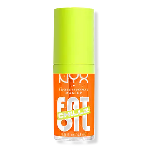 NYX Cosmetics Fat Oil Lip Drip Chillz Cooling Lip Oil Citrus Chiller