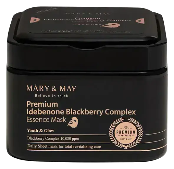 Mary & May Premium Idebenone Blackberry Complex Essence Mask