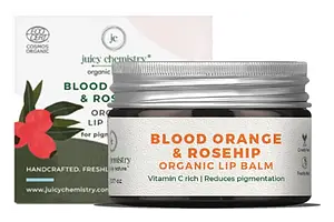 Juicy Chemistry Blood Orange And Rosehip Lip Balm