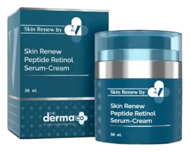 The Derma Co Skin Renew Peptide Retinol Serum-Cream