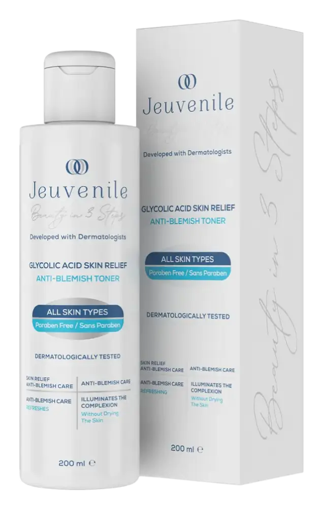 Jeuvenile Glycolic Acid Skin Relief Anti-Blemish Toner