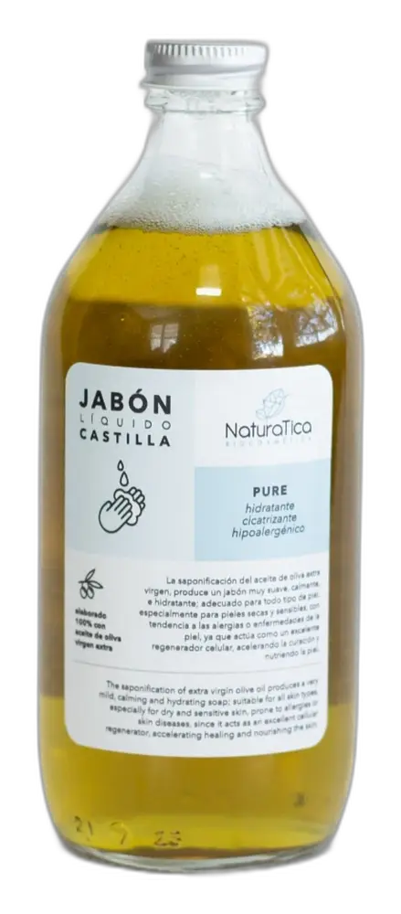 Naturatica Biocosmética Jabón Líquido "Pure" Castilla