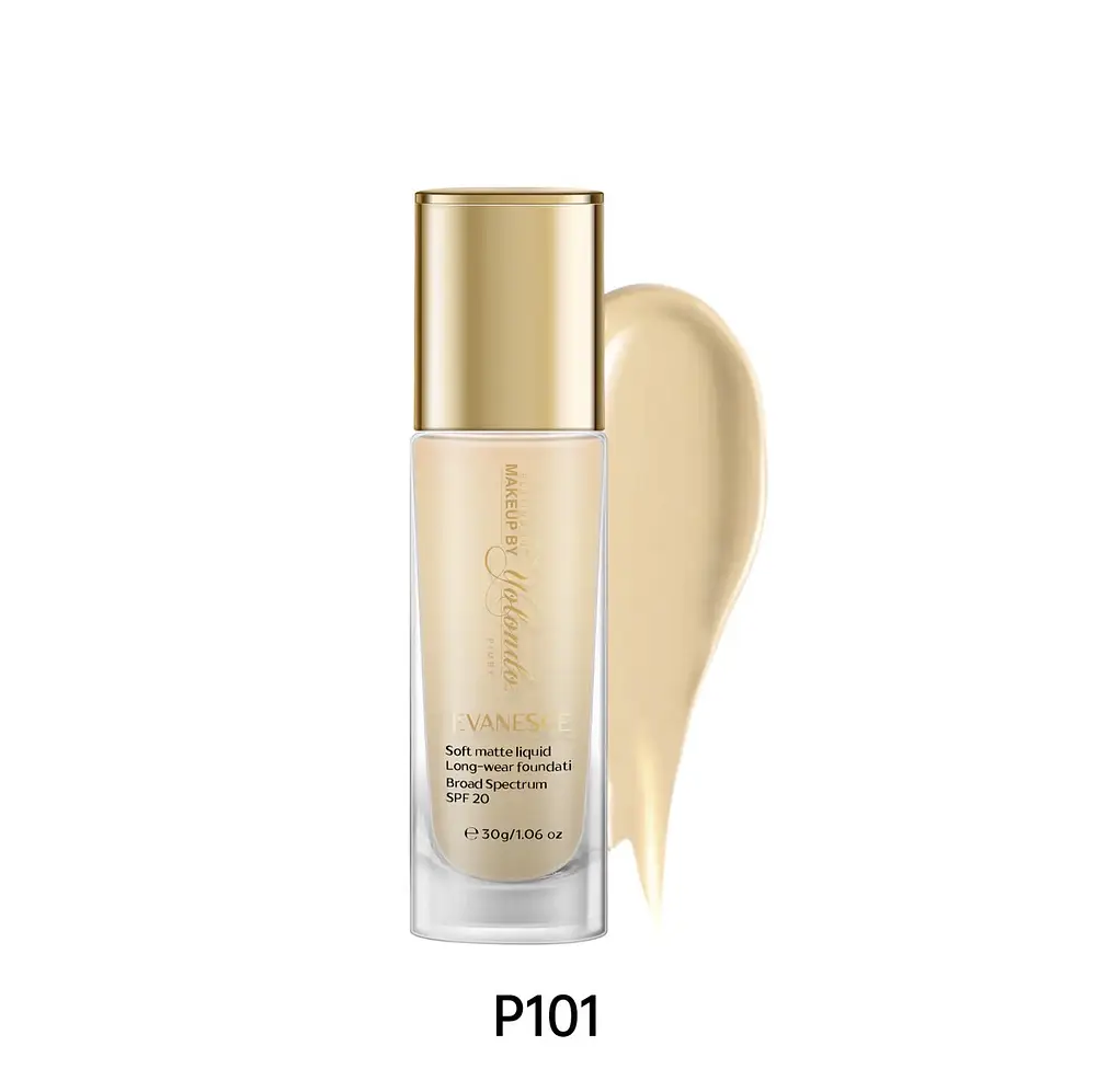 Playing In Makeup By Yolondo Evanesce Soft Matte Liquid Foundation P101