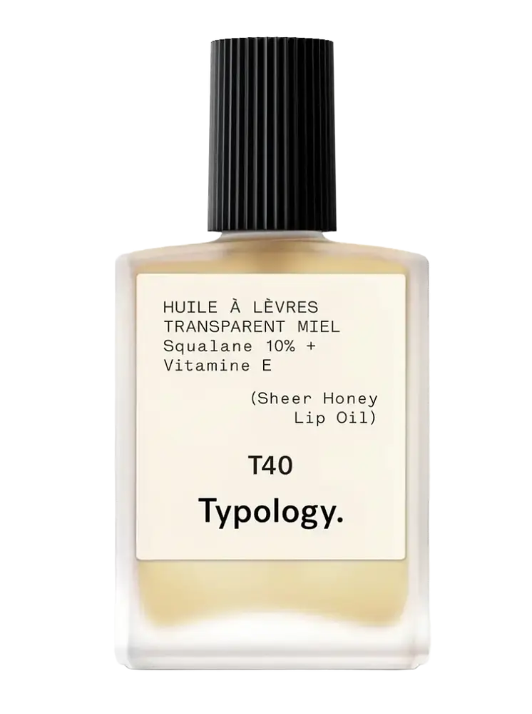 Typology T40 Tinted Lip Oil Sheer Honey