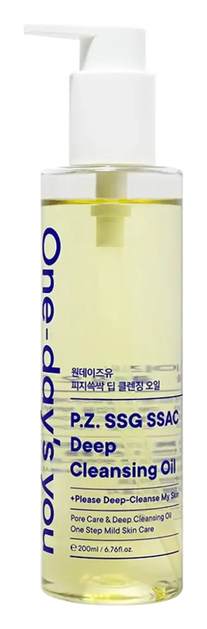 One-Day's You P.Z Ssg Ssag Deep Cleansing Oil