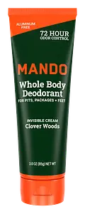 Mando Invisible Cream Deodorant Clover Woods
