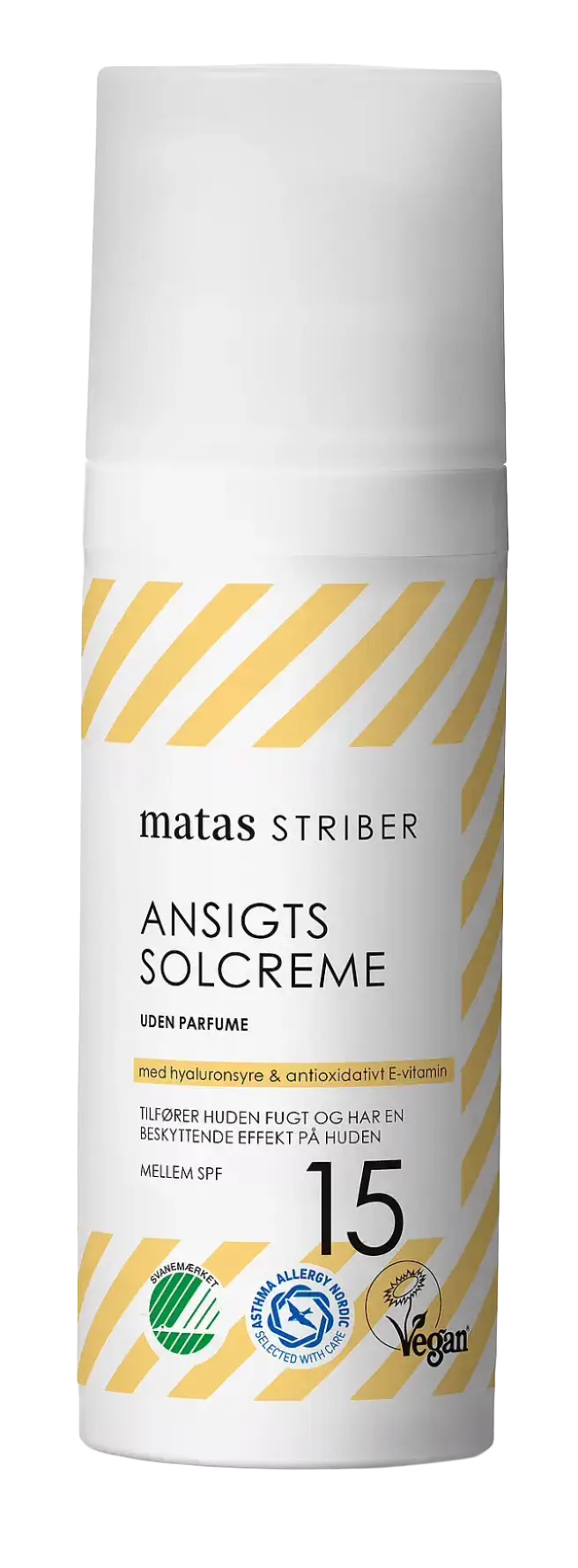 Matas Striber Ansigtssolcreme SPF 15 Uden Parfume