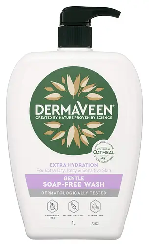 Dermaveen Extra Hydration Gentle Soap-Free Wash