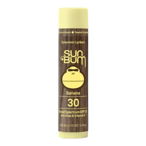 Sun Bum Original SPF 30 Sunscreen Lip Balm Banana