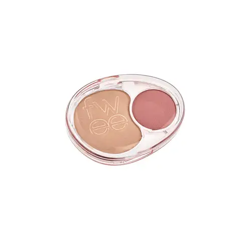 Fwee Mellow Dual Blusher RS02 Humming Talk