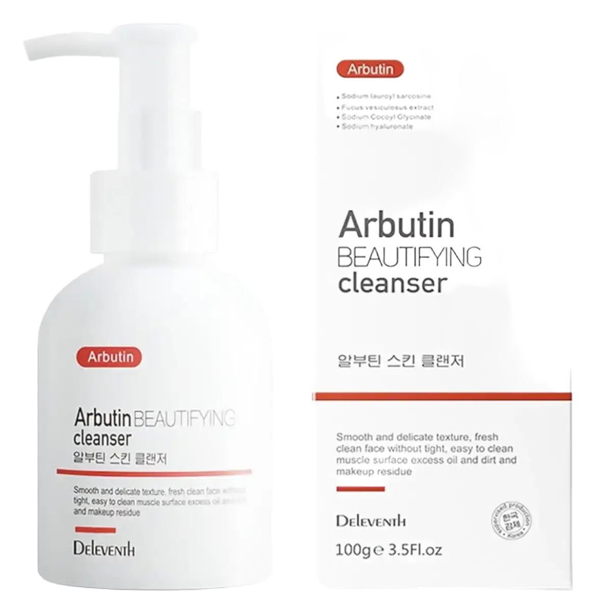 DEleventh Arbutin Beautifying Cleanser