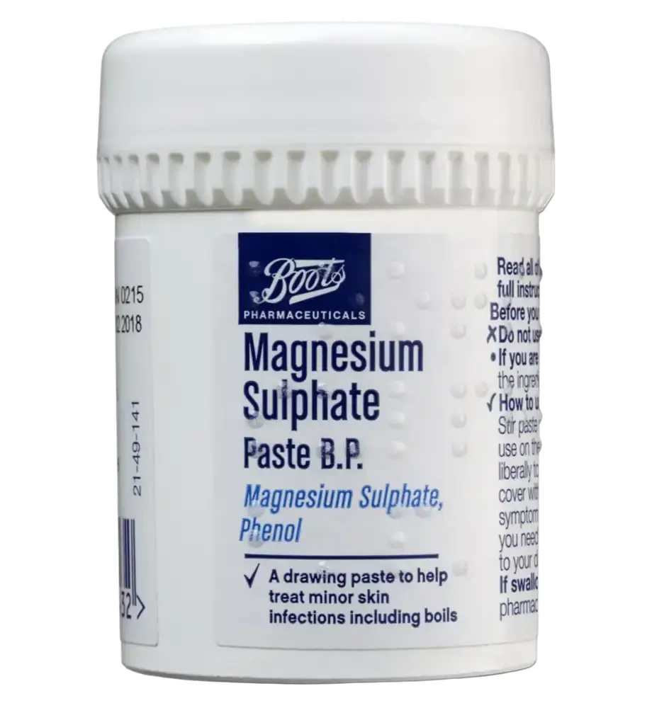 Boots Magnesium Sulphate Paste B.P.