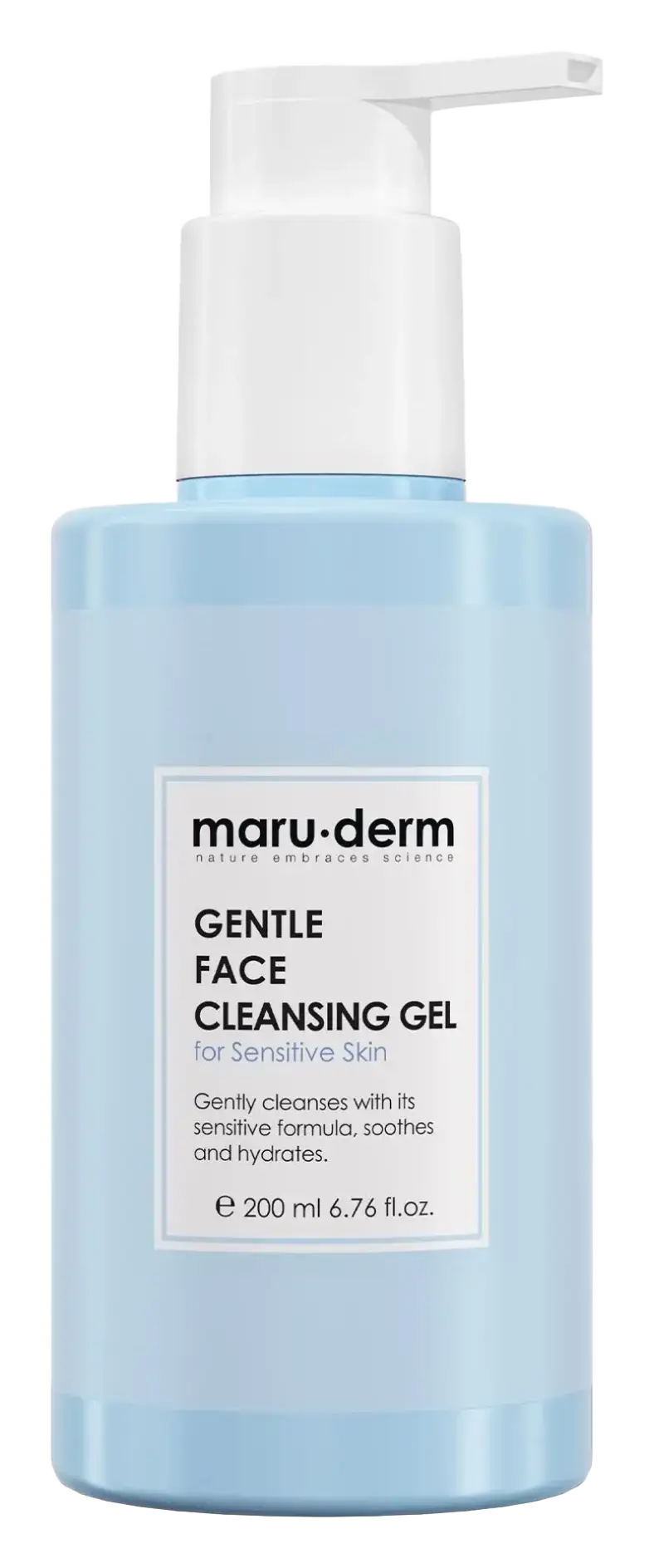 maru.derm Gentle Face Cleaning Gel For Sensitive Skin