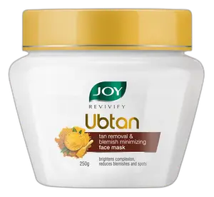 Joy Beautiful By Nature Ubtan Tan Removal + Blemish Minimizing Face Mask