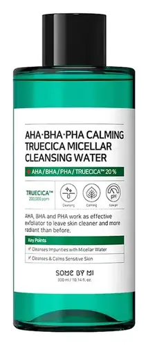 Some By Mi AHA, BHA, PHA, Calming Truecica Micellar Cleansing Water