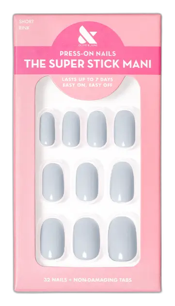 Olive & June Tab Press-Ons Short Rink