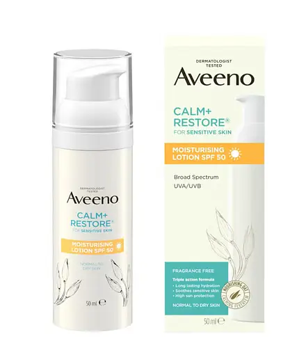Aveeno Aveeno Face Calm & Restore Moisturising Lotion SPF