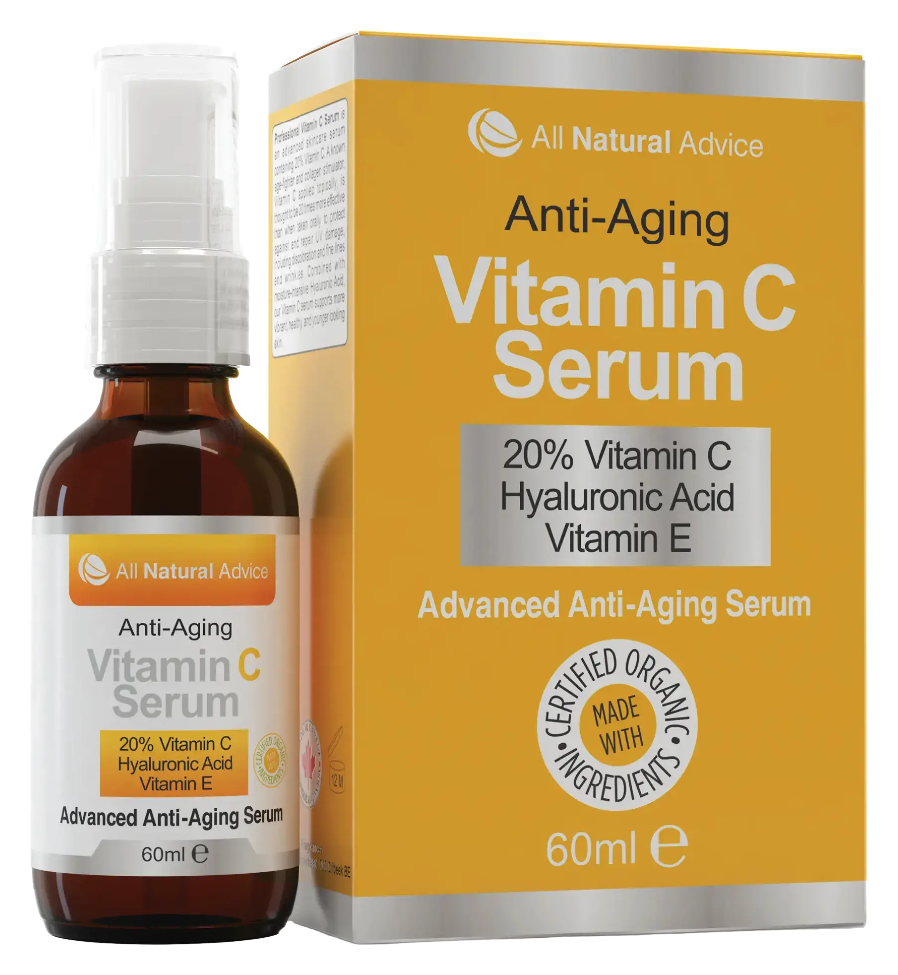 All Natural Advice Vitamin C Serum